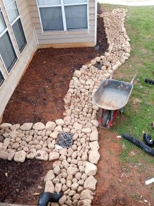 French Drains in Gainesville, GA